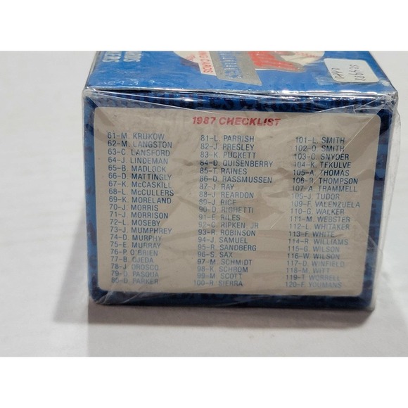 1987 Fleer Mini Classic Miniatures Set Baseball BRAND NEW 120 Cards 18 Stickers - Picture 4 of 4